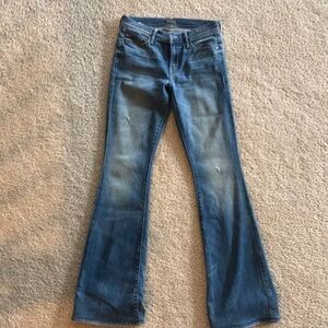 Mother “The Cruiser” jeans size 27. Wash color Lost and Found.